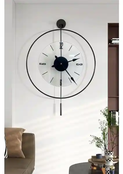 MetaQuartz Aksesuar Modern ve Şık Duvar Saati - Dayanıklı ve Sessiz Tasarım