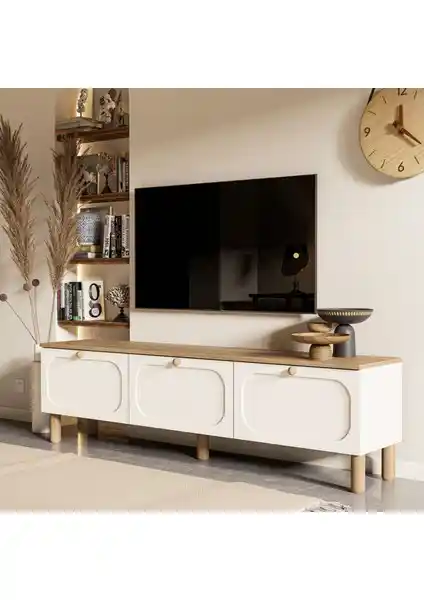 Mezza 1280 Monza Bohem TV Ünitesi: Şık Tasarım ve Kolay Montaj Özellikleri