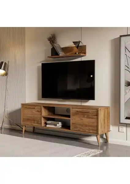 Mezza Senfoni TV Ünitesi 1116: Modern ve Fonksiyonel Oturma Odası Mobilyası