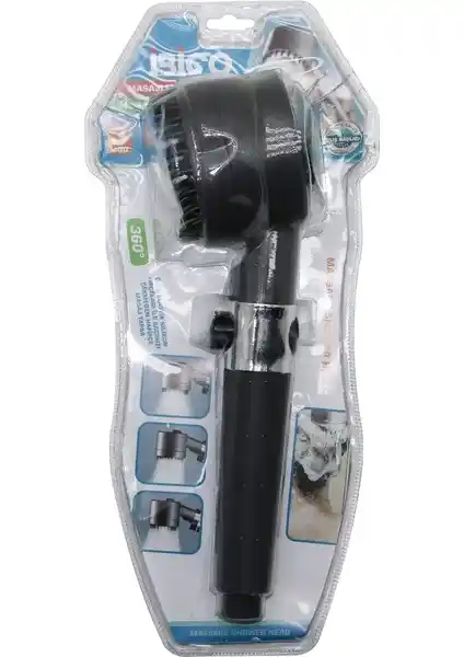 Misda Store Elastik Silikon Masajlı Duş Başlığı Çok Fonksiyonlu ve Dayanıklı Tasarım