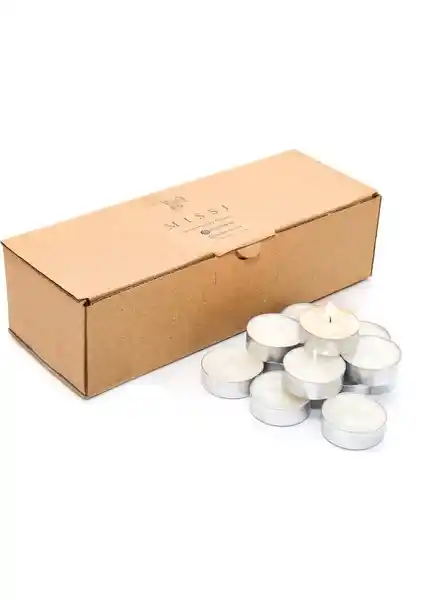 Missi 24'lü Tealıght Seti ile Ev Dekorasyonunda Şıklık ve Uzun Süreli Kullanım