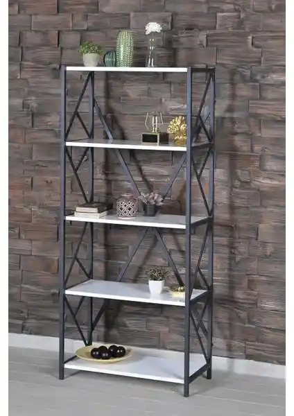 Mobigoom Metal Kitaplık: Dayanıklı ve Şık Depolama Çözümü Geniş Alanlar İçin