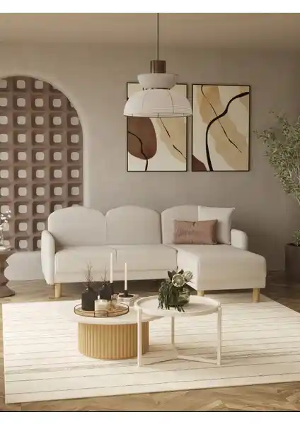 ModaLife Bohem Köşe Takımı Modern ve Çok Fonksiyonlu Oturma Grubu Çeşidi