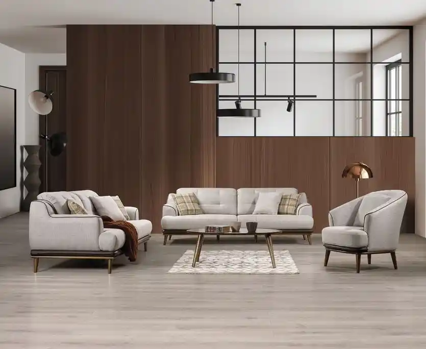 Modern Adrian Koltuk Takımı ile Şıklık ve Konforu Bir Arada Yakalayın