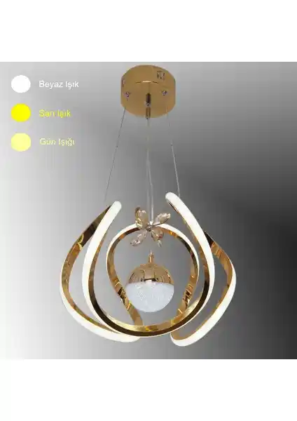 Modern Çok Renkli LED Avize TT306-TPL-SR İç Mekanlar İçin Şık Aydınlatma Çözümü