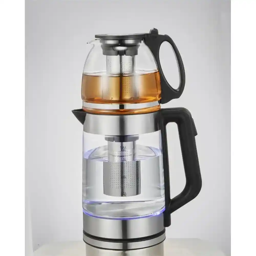 Modern Dekorasyonda Estetik ve Fonksiyonellik Sunan Elektrikli Cam Çaydanlıklar