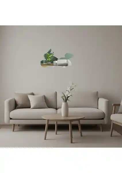 Modern Motor Tasarımlı Aynalı Tablo ile İç Mekanlara Şıklık Katın