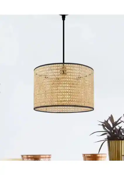 Modern Rattan Hasır Sarkıt ile İç Mekanlarınıza Doğal ve Şık Dokunuşlar