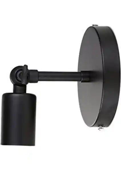 Modern Siyah Hareketli Aplik: Estetik ve Fonksiyonellik Sunan İç Mekan Aydınlatması