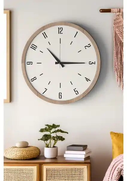 Modern ve Estetik Lupokraft Ross 128 Dekoratif Ahşap Duvar Saati Özellikleri