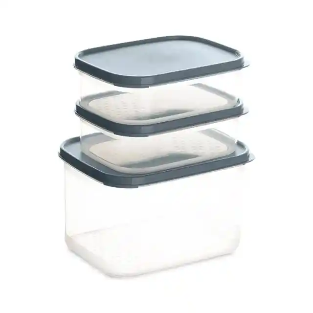 Modern ve Şık 3'lü Saklama Kabı Setleri ile Mutfak ve Yaşam Alanlarınızı Yenileyin