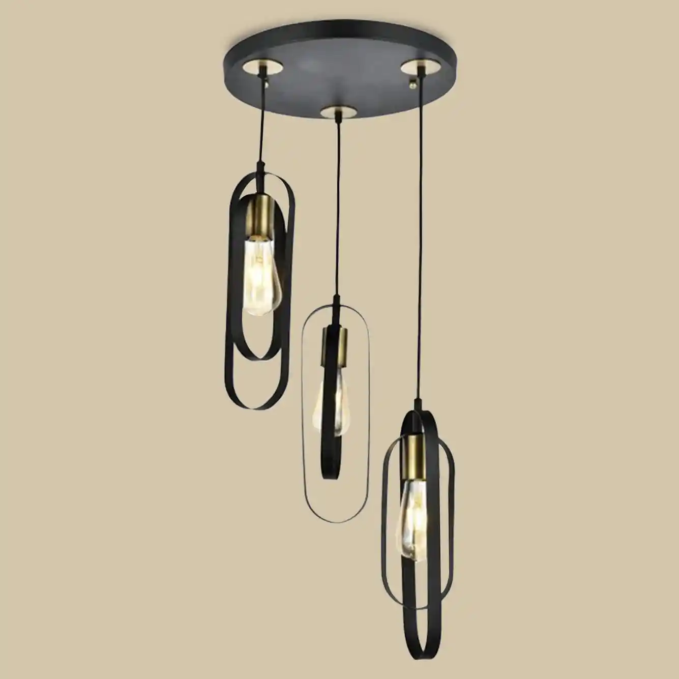 Modern ve Şık 3'lü Sarkıt Dekorasyonu ile Mekânınıza Zarafet Katın