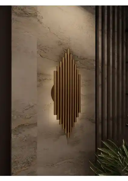 Modern ve Şık Dekoratif Aydınlatma: Avizadetr Nox Eskitme Pilli Aplik