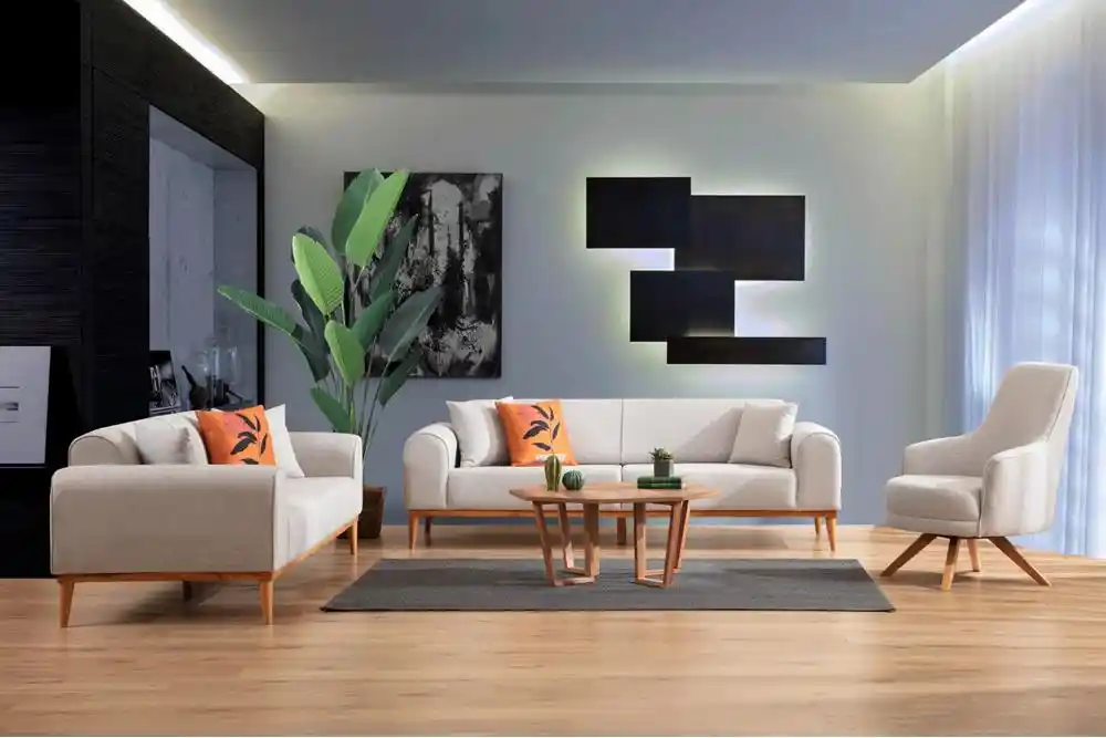 Modern ve Şık Kapris Koltuk Takımı ile Ev Dekorasyonunda Yenilikler