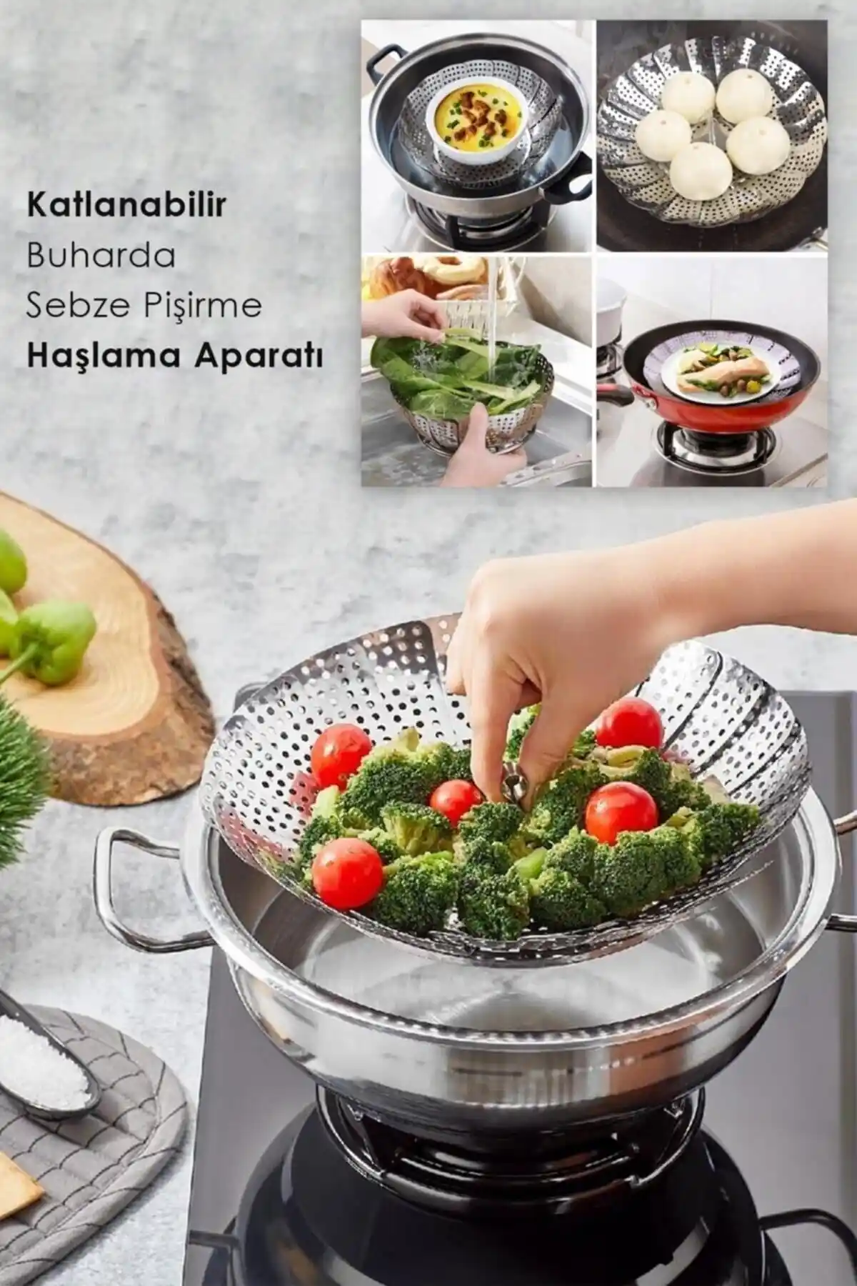 Modern ve Şık Mutfaklar İçin Buhar Pişirici Aparatları Dekorasyon İpuçları