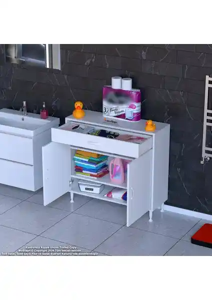 Modilayn Emir Çok Amaçlı Dolap: Modern ve Modüler Depolama Çözümü