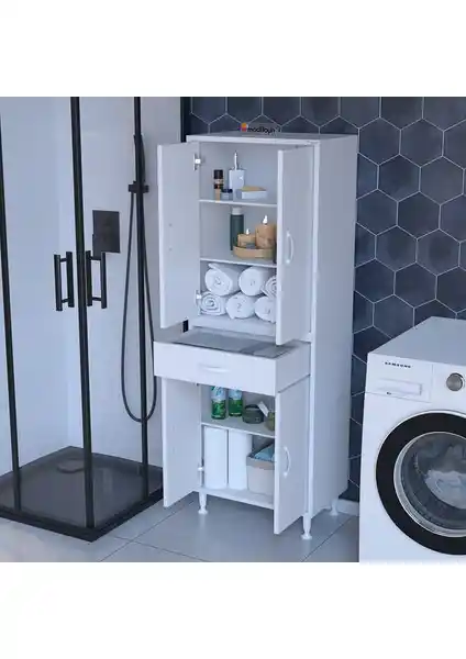 Modilayn Emir Era Çok Amaçlı Dolap: Modern ve Dayanıklı İç Mekan Çözümü