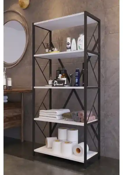 Morpanya Mony Metal Banyo Rafı Ünite: Dayanıklı ve Çok Yönlü Depolama Çözümü