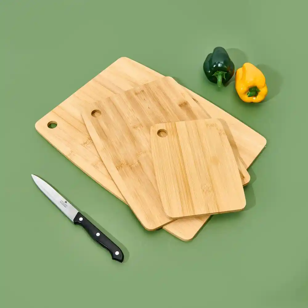 Mutfağınızı Şıklık ve Fonksiyonellik ile Donatacak 3'lü Kesme Tahtası Seçenekleri