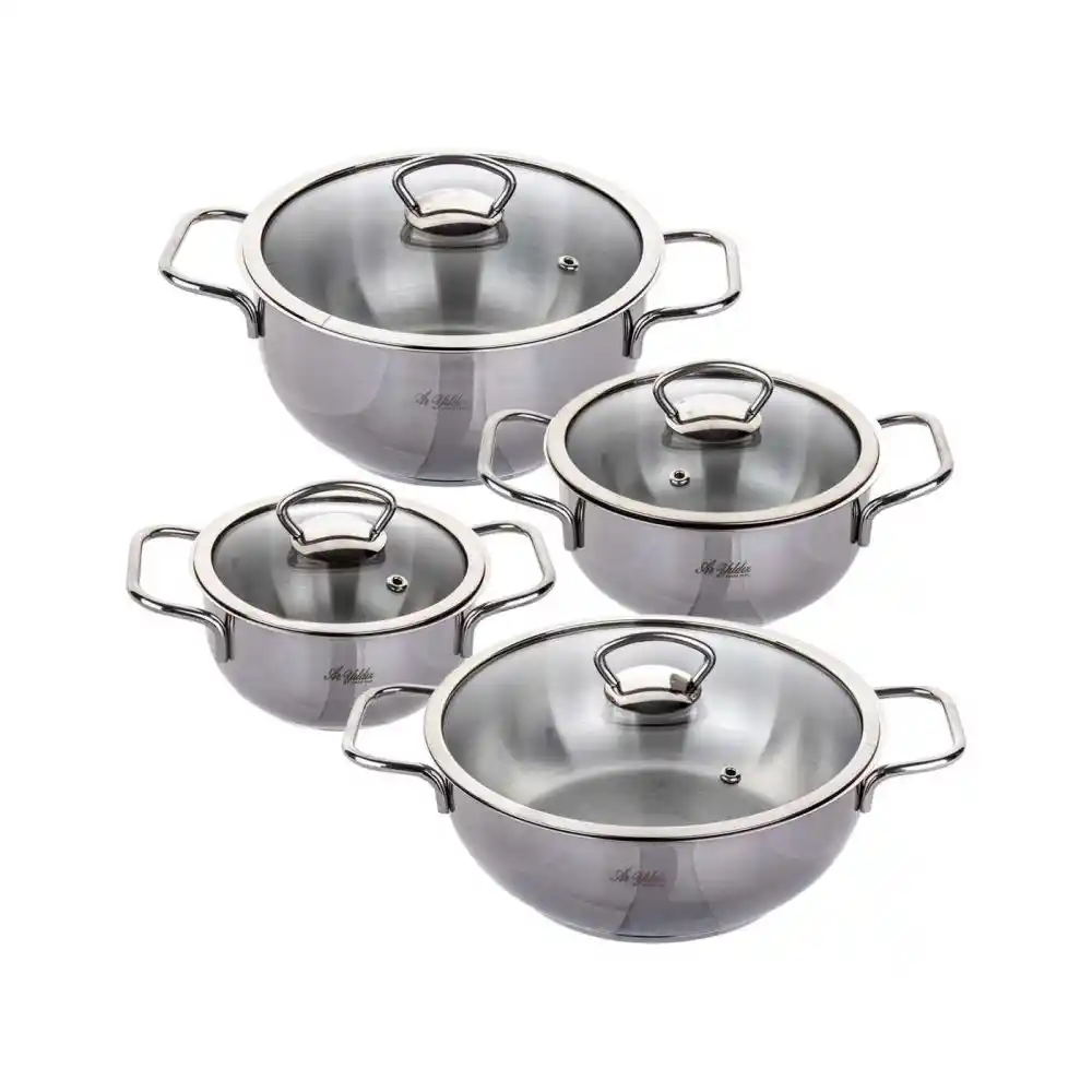 Mutfak Dekorasyonunda Şıklık ve İşlevsellik İçin Çelik Tencere Setleri