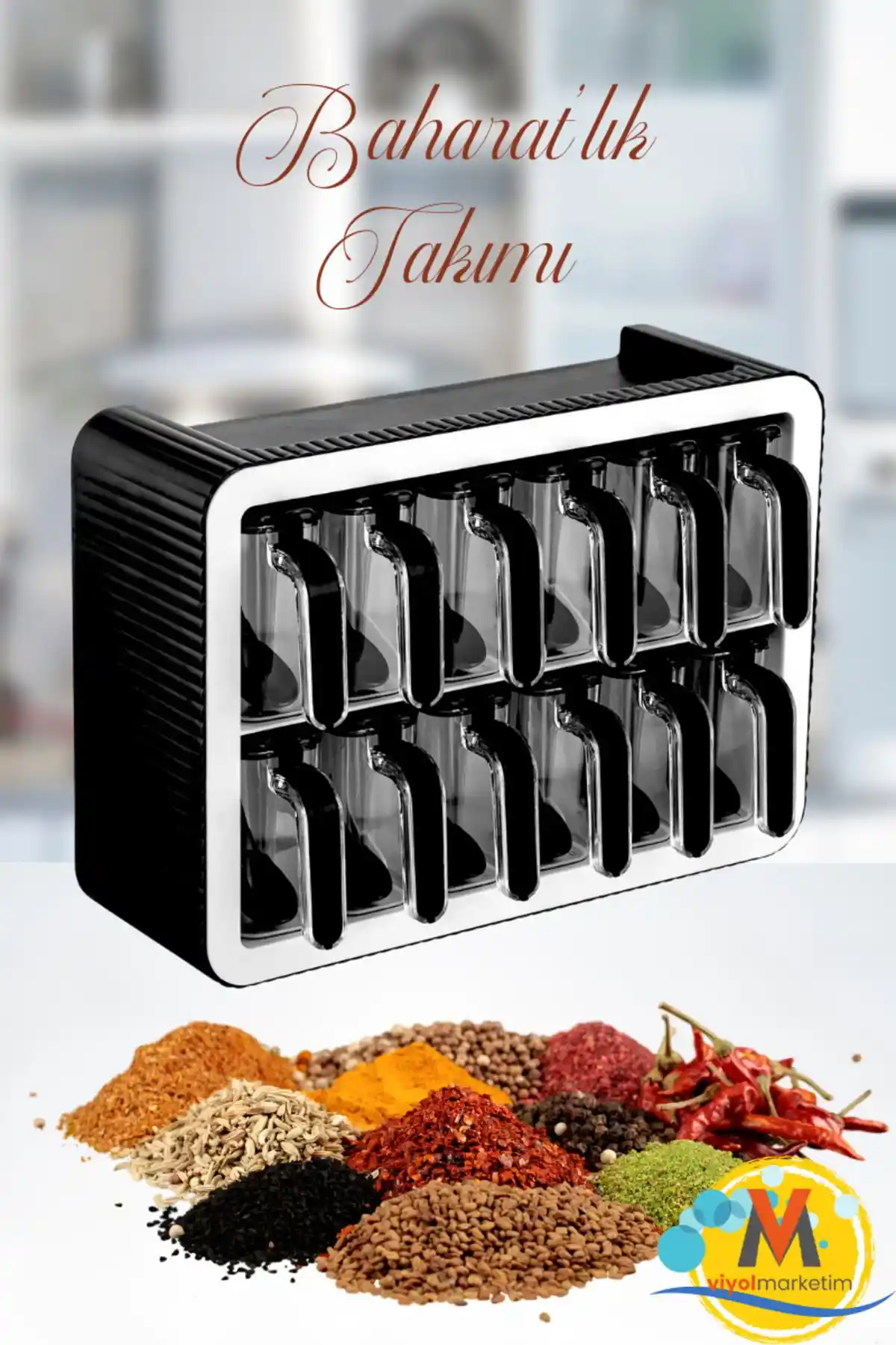 Mutfak Dekorasyonunda Şıklık ve İşlevsellik Sağlayan Baharatlık Takımları Rehberi