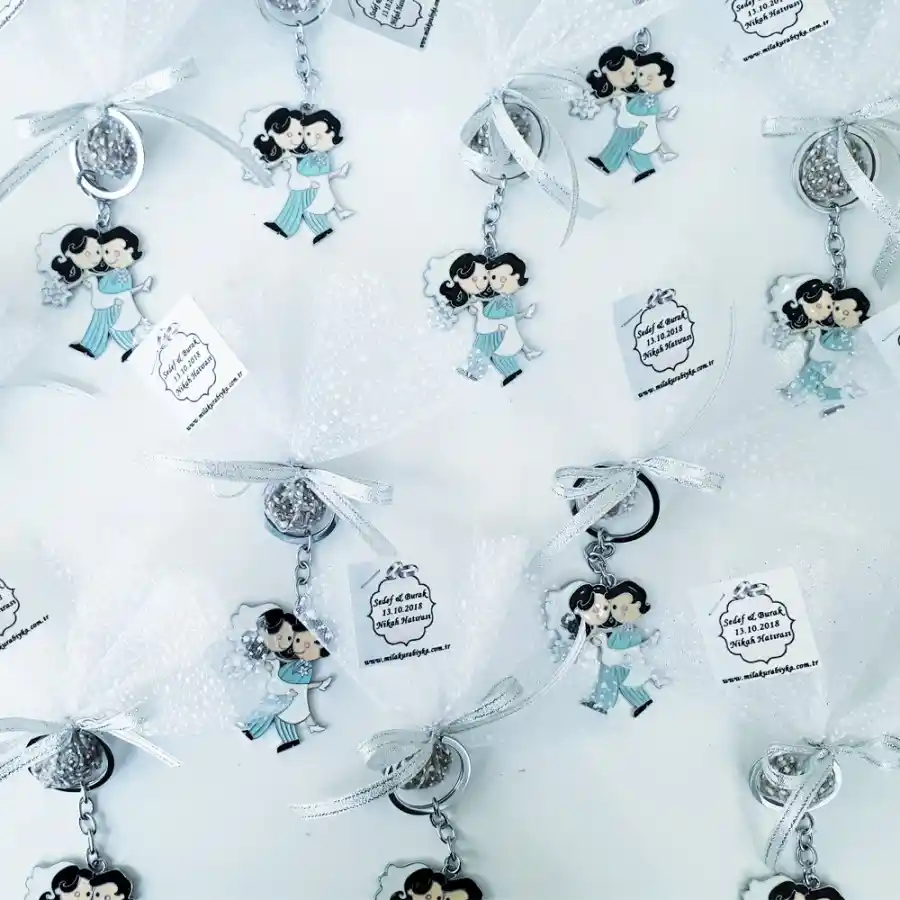 Nikah Şekeri ve Anahtarlık Seçenekleri: Düğün Dekorasyonunda Şıklık ve Anlam