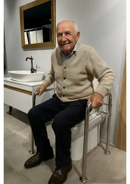 Otobir Yaşlı ve Engelli Tutunma Barı Desteği: Güvenliği Artıran Dayanıklı ve Estetik Çözüm