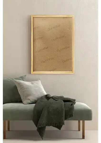 Özcanlar Doğal Ahşap Çerçeve: Şık ve Dayanıklı Dekorasyon Unsuru