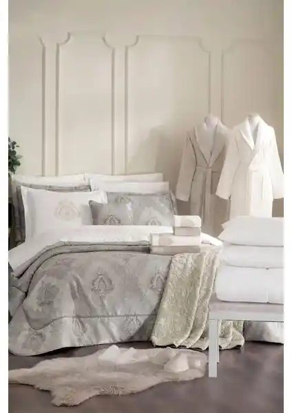 Özdilek Valioso Çift Kişilik Çeyiz Seti: Şıklık ve Fonksiyonellik Bir Arada