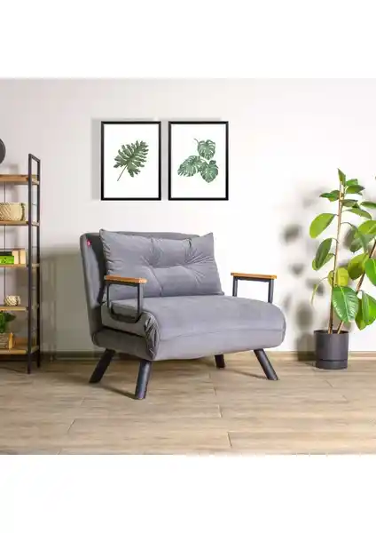 Pafu Sando Tekli Katlanır Yataklı Koltuk Modern Tasarım ve Çok İşlevlilik Sunar