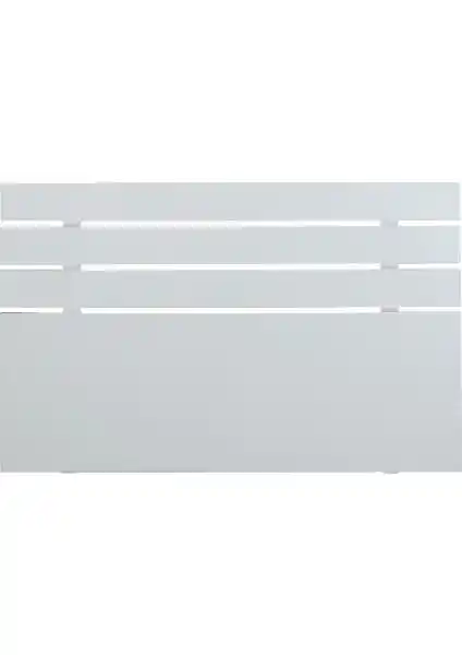 Pasific Home Huga Çift Kişilik Beyaz Yatak Başlığı Modern Tasarım ve Dayanıklılık