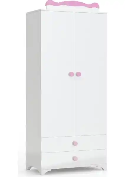 Patiko SAHRA 058 2 Kapılı Dolap: Dayanıklı ve Şık Modern Depolama Çözümü