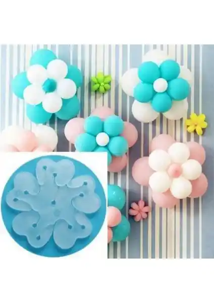 Patla<dı> Gitti Papatya Balon Yapma Aparatı 6'lı Set, Eğlenceli ve Yaratıcı Etkinlikler İçin