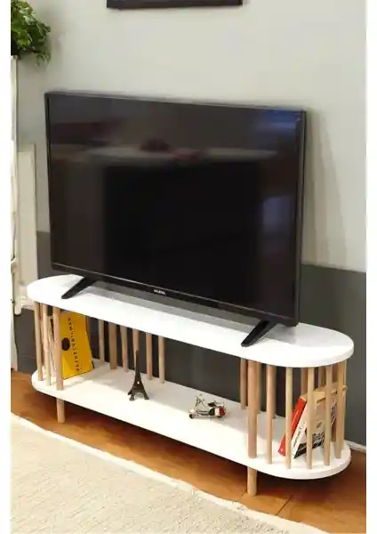 Peka TV Sehpası: Modern ve Çok İşlevli Ahşap Tasarım ile Şık ve Dayanıklı Çözüm