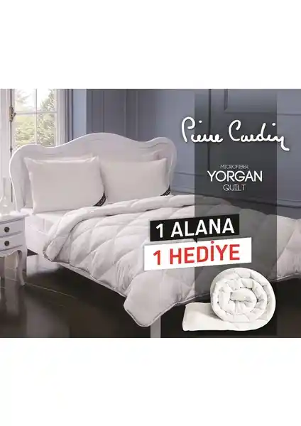Pierre Cardin 2'li Mikro Yorgan Çift Kişilik Konfor ve Estetik Sunar