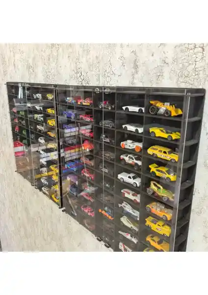 Pleksi Kapaklı 1/64 Ölçekli Araç Sergileme Rafı Detaylı İnceleme ve Kullanım Rehberi