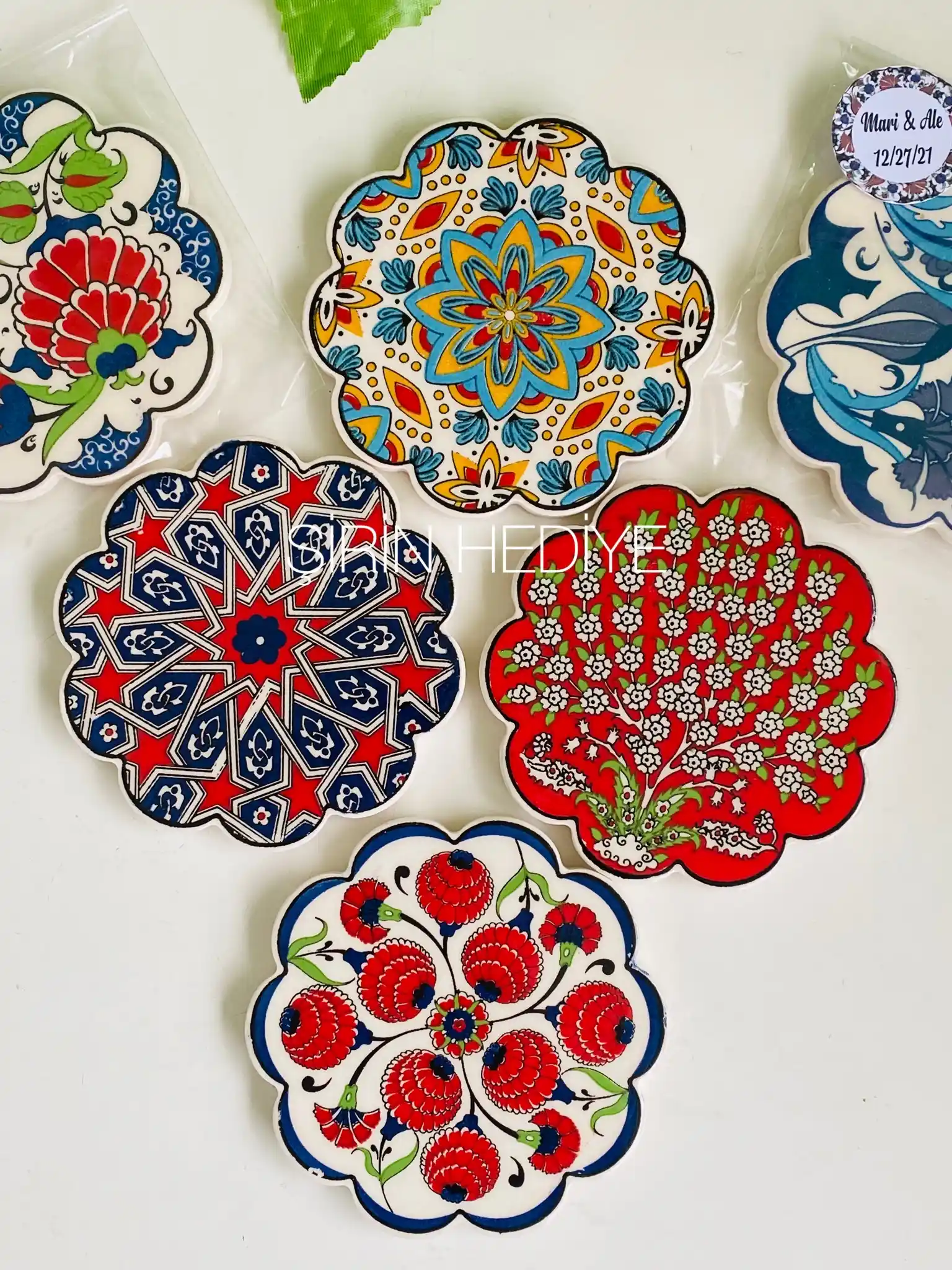 Porselen Bardak Altlıklarıyla Dekorasyonda Zarif ve Dayanıklı Detaylar