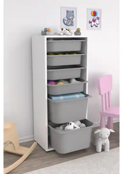 Pratico 2 Büyük 4 Küçük ve 2D2K6U Oyuncak Dolaplarının Karşılaştırması