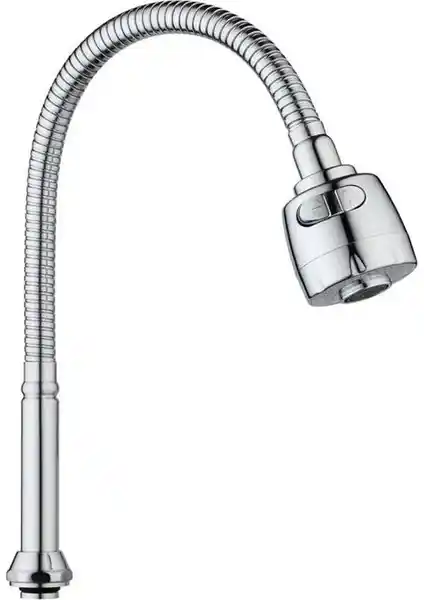 Pronto Krom Musluk Başlığı: Dayanıklı ve Estetik Çift Fonksiyonlu Armatür Ürünü