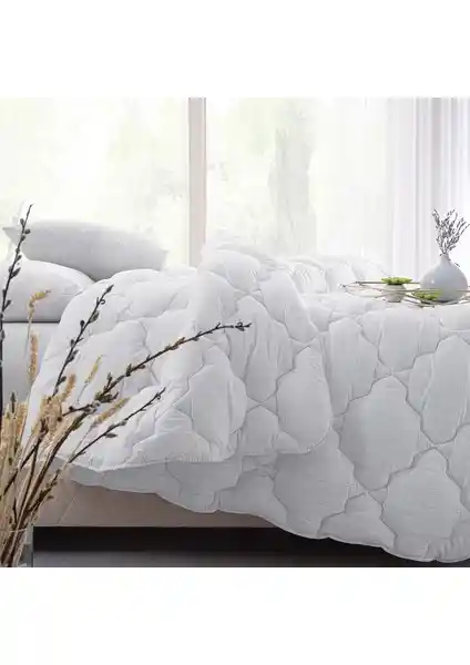 Puffy Melly Anti Stress Çift Kişilik Yorgan ve Yastık Seti Nefes Alabilir Konfor Sağlar