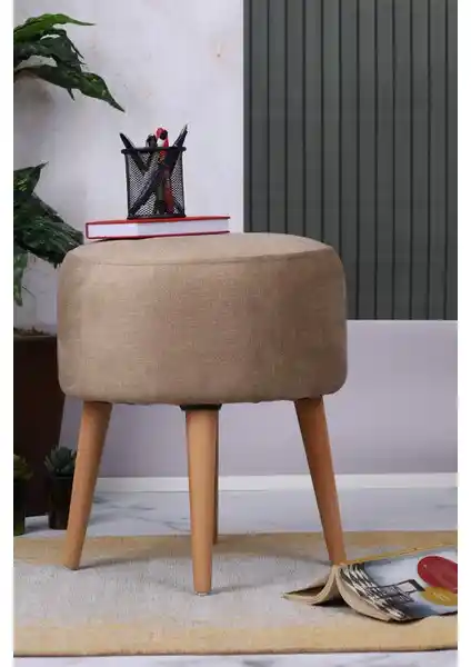 PufyHome Etna Fix Gürgen Ayaklı Çok Amaçlı Puf Koltuk: Dayanıklı ve Şık Ev Mobilyası