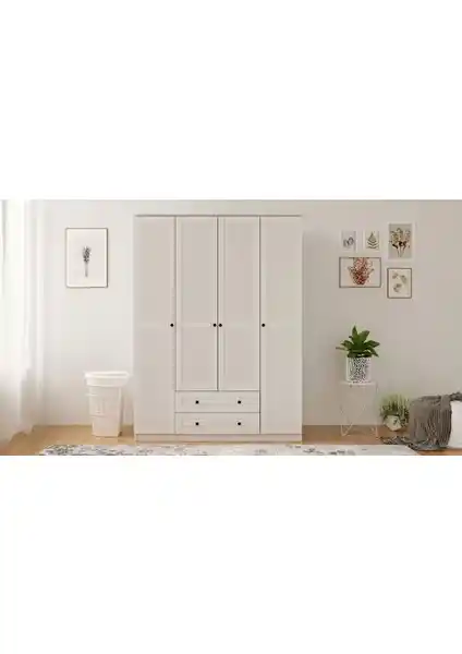 Rabi Mobilya Diva Country Mega Gardrop Karşılaştırması 4 ve 6 Kapak Modelleri