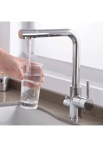 Rena Design Krom Arıtmalı Mutfak Eviye Bataryası: Modern ve Dayanıklı Tasarım Özellikleri