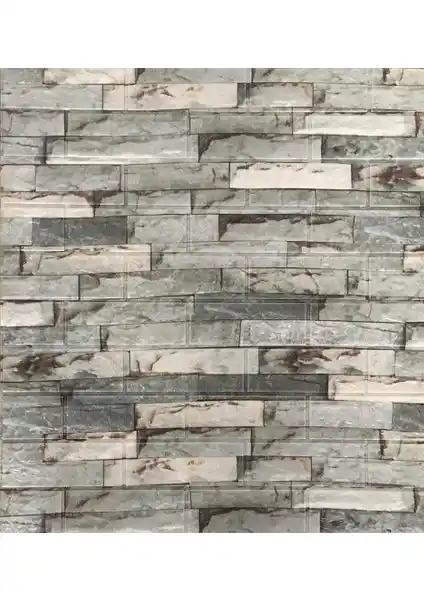 Renkli Duvarlar Antre Koridor 3D Duvar Kağıdı Paneli NW117 ile Modern İç Mekan Dekorasyonu