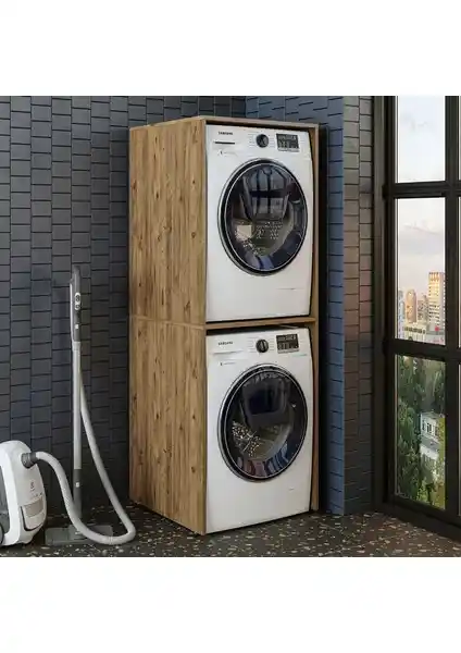 Roomart Banyo Dolabı Çamaşır ve Kurutma Makinesi İçin Modern ve Fonksiyonel Tasarım