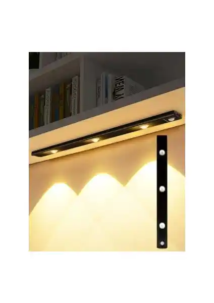 RulTech 40CM Sensörlü Kablosuz LED Aydınlatma: Enerji Tasarruflu ve Pratik Kullanım