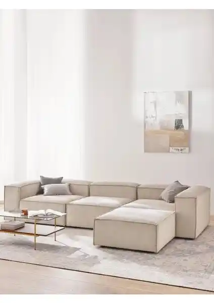 S Home Design Concept Frida Modüler Köşe Koltuk Takımı - Modern ve Fonksiyonel Oturma Çözümü