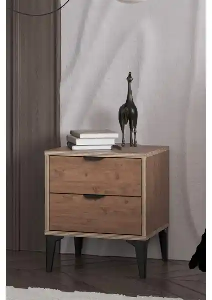 Sarmobi Arden 2 Çekmeceli Komodin: Modern ve Dayanıklı Mobilya Çözümü