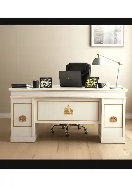 Snowart El Yapımı Masa Üstü Kanvas Tablo Modern ve Manevi Dekorasyon İçin