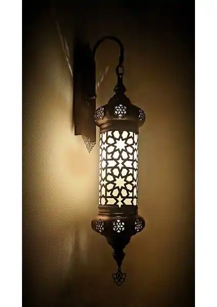 Su Damlası Selçuklu Model Pirinç Aplik Boy 2 Geleneksel ve Modern Tasarım Uyumu